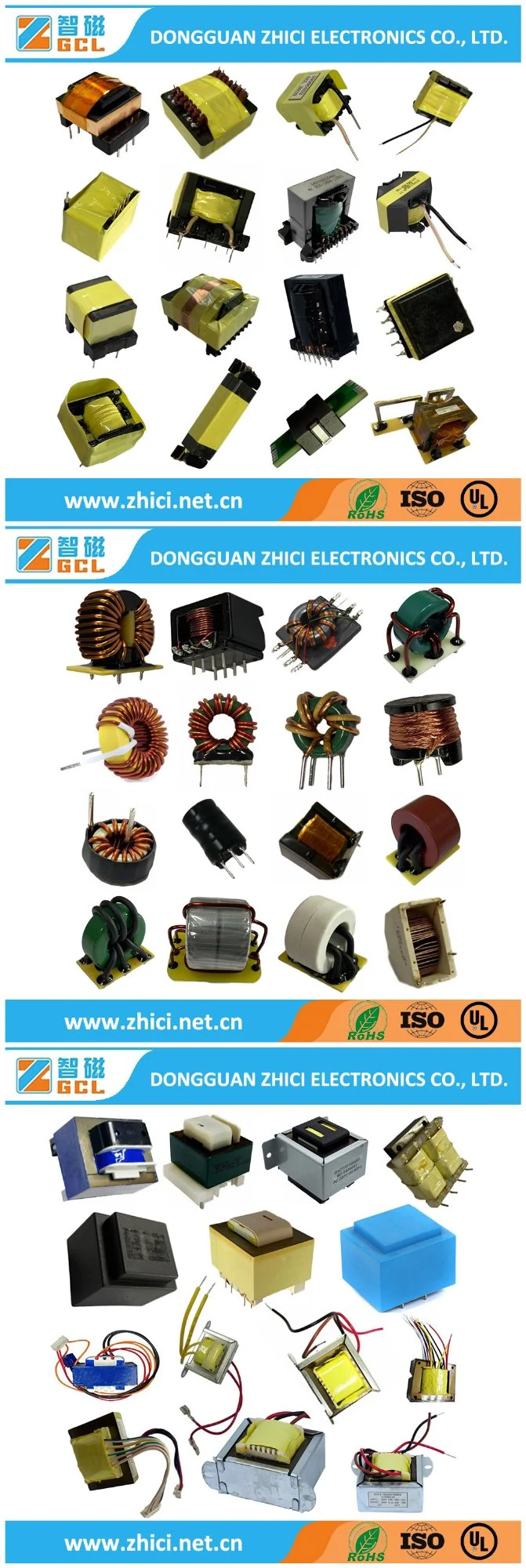 China Factory Verticcal Eel19 Transformer with UL Approved