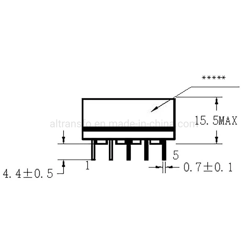 Ferrite core EFD High Frequency flyback transformer