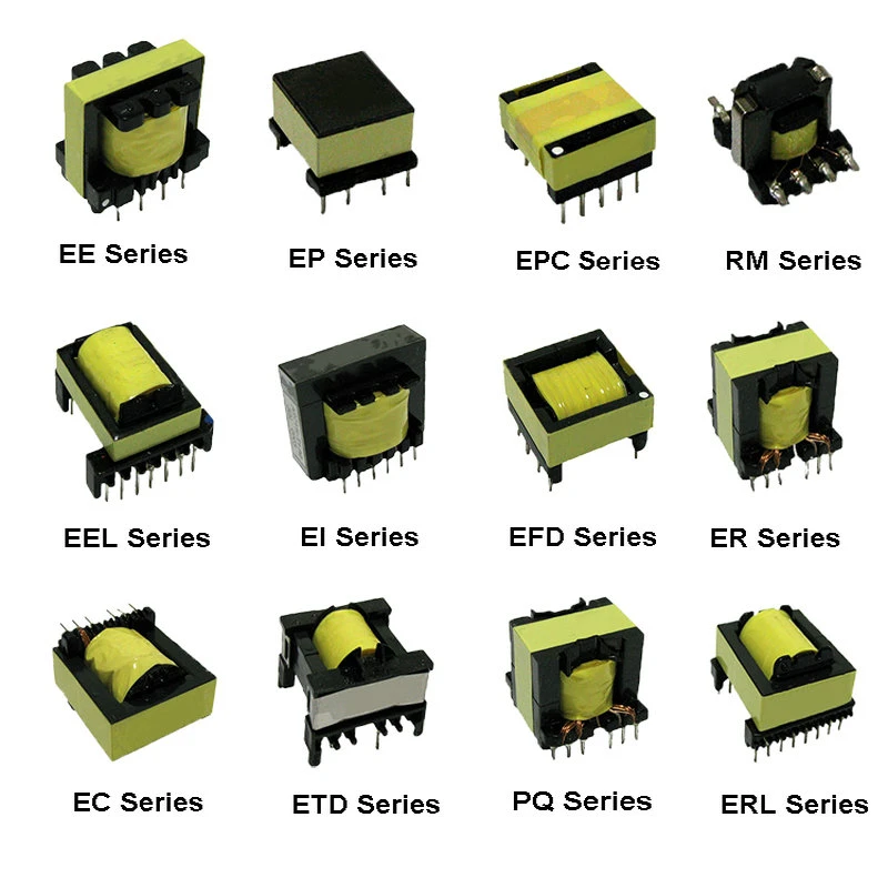 China Factory Ferrite Core Custom Customized Ee Ei Flyback SMPS Power High-Frequency Transformer for TV Electric PCB