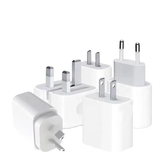 Original 20W Power Adapter for Apple iPhone 14 PRO Max UK Us EU Wall Plug USB C Pd Charger