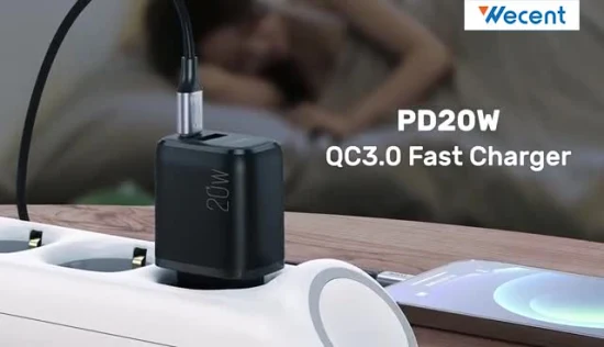 Mobile Phone Watch Charger 20W PPS Wall Pd Charger QC 3.0 Power Adapter Us EU for iPhone 13 USB Type C Phone Charger